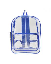7011 Large 17" Heavy Duty Clear Backpack