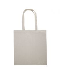 8860R Nicole Recycled Canvas Tote Natural Color- Made in India - Bundle 600+ Units (1 color imprint and free shipping included)