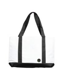 MS7003 Maui and Sons Classic Beach Boat Tote-White/Black